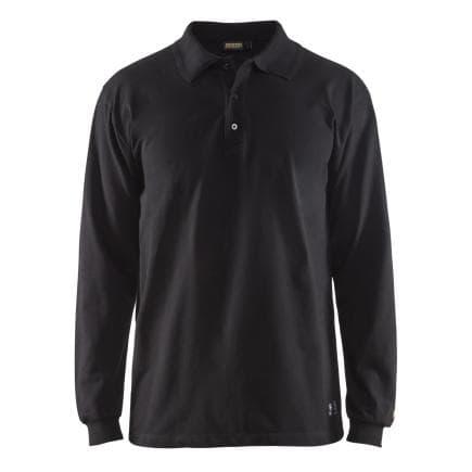 BLAKLADER 337417269900XL - Polo piqué retardant-flamme Noir