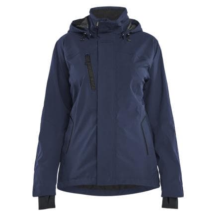 BLAKLADER 440319178699L - Veste hardshell stretch femme Marine foncé/Noir