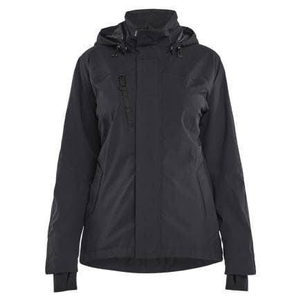 BLAKLADER 440319179999M - Veste imperméable hardshell stretch femme Noir/Noir