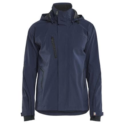 BLAKLADER 448319178699L - Veste imperméable hardshell stretch Marine foncé/Noir