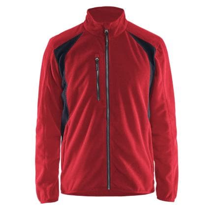 BLAKLADER 473025105699M - Veste micropolaire Rouge/Noir