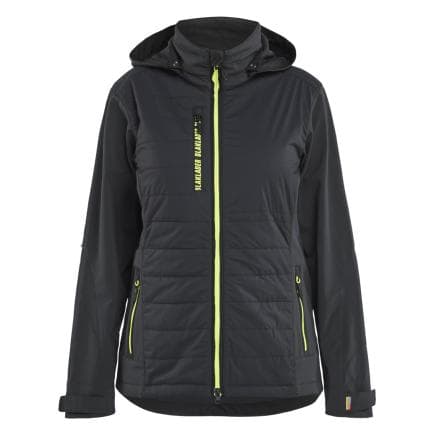 BLAKLADER 473325139933M - Veste hybride femme Noir/Jaune