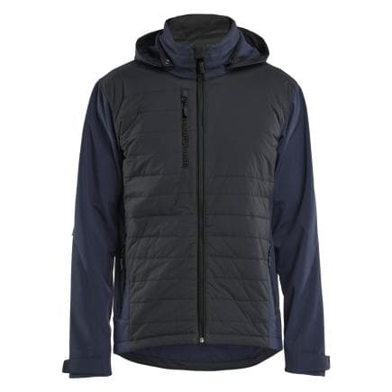BLAKLADER 474325138699XL - Veste hybride multifonctionnelle Marine foncé/Noir