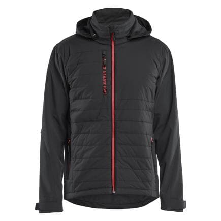 BLAKLADER 474325139956M - Veste hybride multifonctionnelle Noir/Rouge