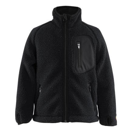 BLAKLADER 487925059900C104 - Veste en moumoute enfant Noir