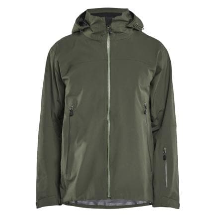 BLAKLADER 498019164209M - Striker Veste hardshell stretch Vert forêt