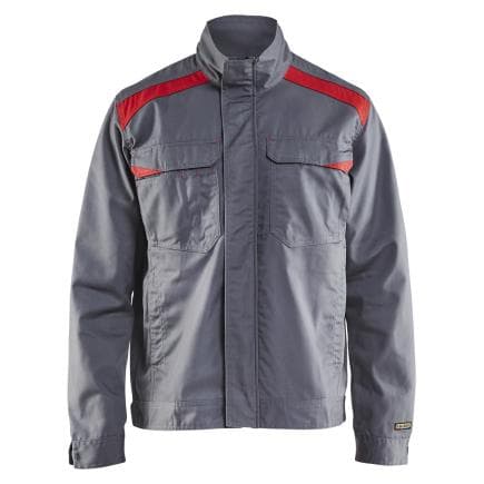 BLAKLADER 405418009456XXL - Veste industrie Gris/Rouge