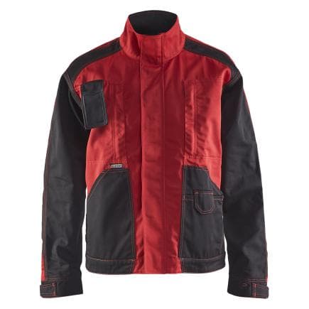BLAKLADER 406318605699M - Veste de travail artisan Rouge/Noir