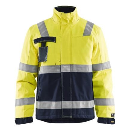 BLAKLADER 406815303389XL - Veste hiver multinormes Jaune/Marine