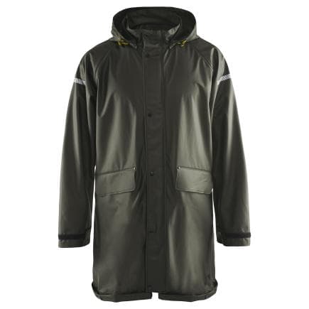 BLAKLADER 430120004600XXL - Veste de pluie niveau 1 Vert armée
