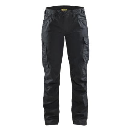 BLAKLADER 714011419999C44 - Pantalon maintenance stretch 2D femme Noir/Noir
