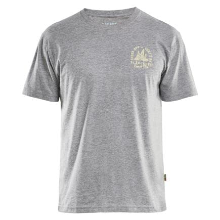BLAKLADER 941910439000XL - T-shirt Beach club Gris chiné