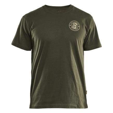 BLAKLADER 942010424209L - T-shirt Grit Blåkläder Vert forêt