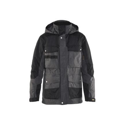 BLAKLADER 443419459499XXL - Parka doublée Gris clair/Noir