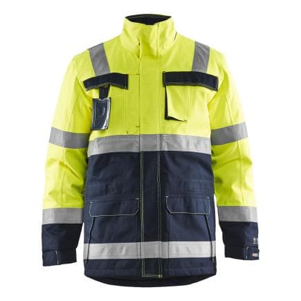 BLAKLADER 446815303389XL - Parka multinormes Jaune/Marine