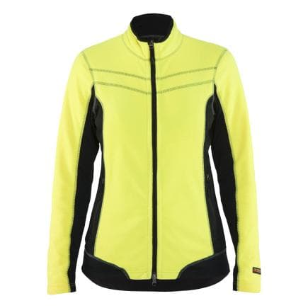 BLAKLADER 492410103399XL - Veste micropolaire femme Jaune/Noir