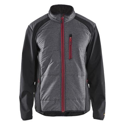 BLAKLADER 492919119956S - Veste hybride Noir/Rouge