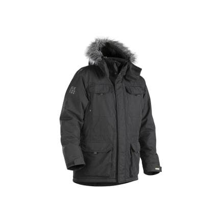 BLAKLADER 498619599900S - Parka hiver à capuche à poil Noir