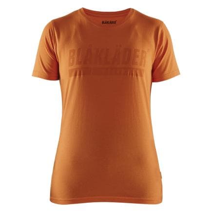 BLAKLADER 921610425400XS - T-shirt limité avec imprimé Blåkläder femme Orange