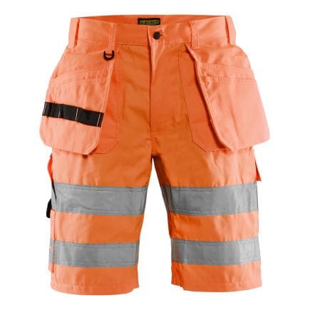 BLAKLADER 153518045300C60 - Short artisan avec poches flottantes Orange