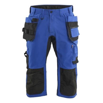 BLAKLADER 175418328599C52 - Pantacourt stretch Pirata Bleu roi/Noir