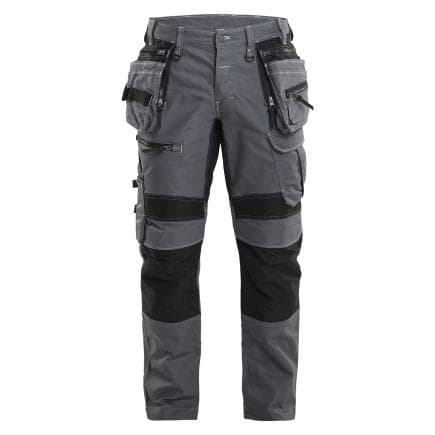 BLAKLADER 199011419699C52 - Pantalon X1900 Denim stretch Gris moyen/Noir