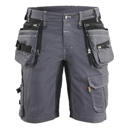 BLAKLADER 199211419699C54 - Short X1900 Denim stretch Gris moyen/Noir