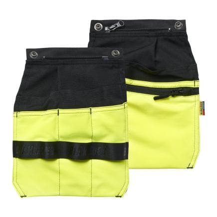 BLAKLADER 217019489933L/XL - Poches à clous amovibles Noir/Jaune fluo