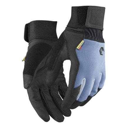 BLAKLADER 2852141599828 - Gants de travail tactiles à velcro Supreme Strong Noir/Bleu