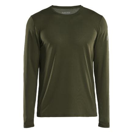 BLAKLADER 342311264209L - T-shirt manches longues anti-UV Vert forêt
