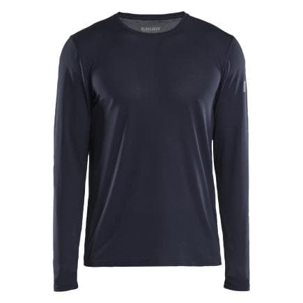 BLAKLADER 342311268600XL - T-shirt manches longues anti-UV Marine foncé
