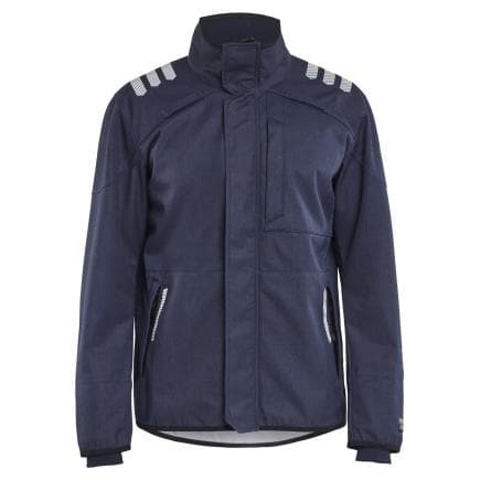 BLAKLADER 444715608900XL - Veste softshell retardant flamme Marine