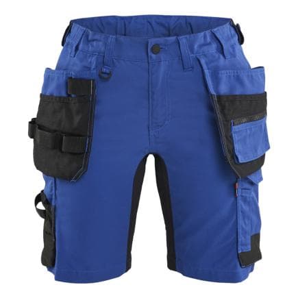BLAKLADER 713318328599C36 - Short stretch femme Bleu roi/Noir