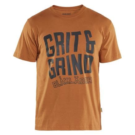 BLAKLADER 942110424000L - T-shirt Grit and Grind Rouille