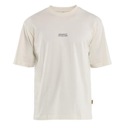 BLAKLADER 942710302000L - T-shirt Snake Ecru