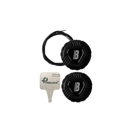 BLAKLADER B10400009996onesize - Kit de réparation Freelock pour chaussures de sécurité basses Noir/Gris moyen