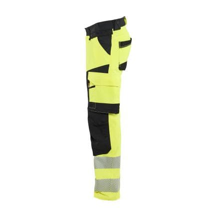 BLAKLADER 112416483399D96 - Pantalon stretch 4D haute-visibilité, jaune fluo/noir