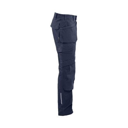 BLAKLADER 146313448600C50 - Pantalon industrie stretch avec poches flottantes, marine foncé