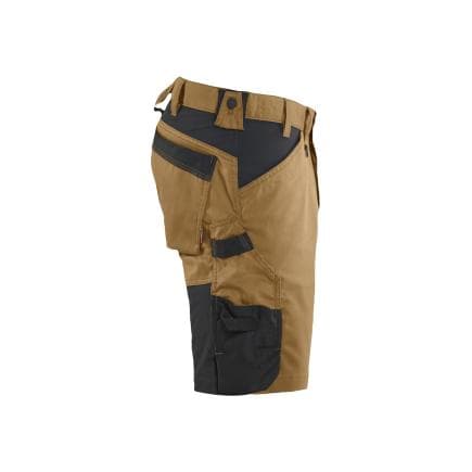 BLAKLADER 175318327699C50 - Short stretch 2D, nougat/noir