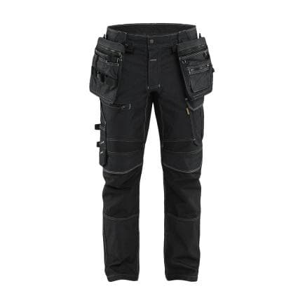 BLAKLADER 198011419900C46 - Pantalon artisan stretch Blåkläder ToolRig™, noir