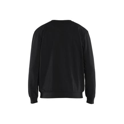 BLAKLADER 353411589933XS - Sweat ample, noir/jaune fluo