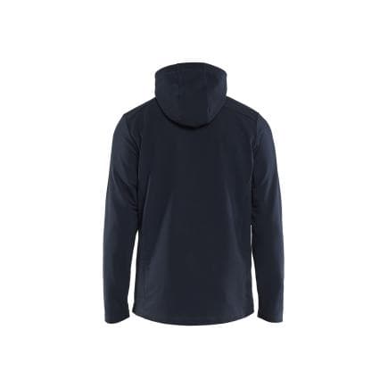 BLAKLADER 359425478600XS - Sweat zippé à capuche, marine foncé