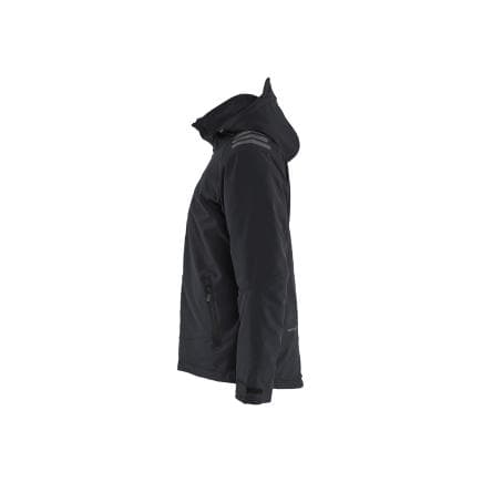 BLAKLADER 475025139956XL - Veste softshell hiver légère, noir/rouge
