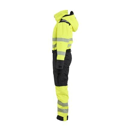 BLAKLADER 672619773399M - Combinaison hiver manches longues haute-visibilité femme, jaune fluo/noir
