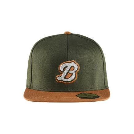 BLAKLADER 923211494042onesize - Casquette à bord plat, rouille/vert forêt