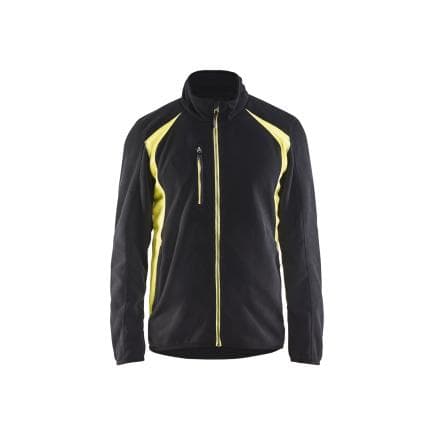 BLAKLADER 473025109933XL - Veste micropolaire Noir/Jaune
