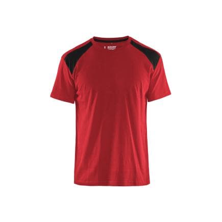 BLAKLADER 337910425699XL - T-shirt Rouge/Noir