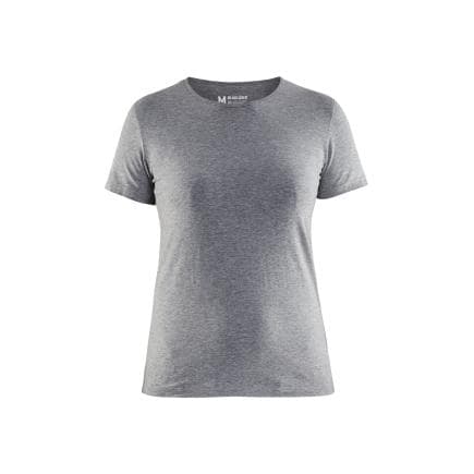 BLAKLADER 330410599000XXL - T-Shirt femme Gris chiné