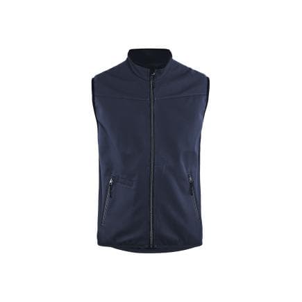 BLAKLADER 385025168699L - Gilet Softshell sans manches Marine foncé/Noir