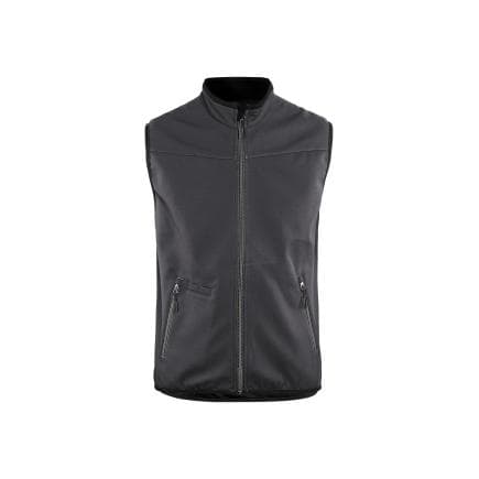 BLAKLADER 385025169699L - Gilet Softshell sans manches Gris moyen/Noir